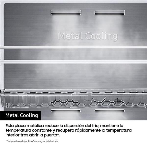 Frigorifero Samsung RS70F64KETEF Side By Side Classe E Inox