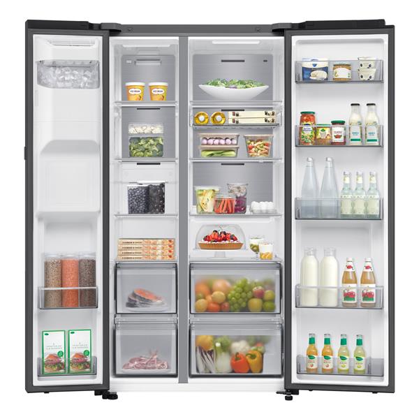 Frigorifero Samsung RS90F64EDFEF Side By SIde Nero