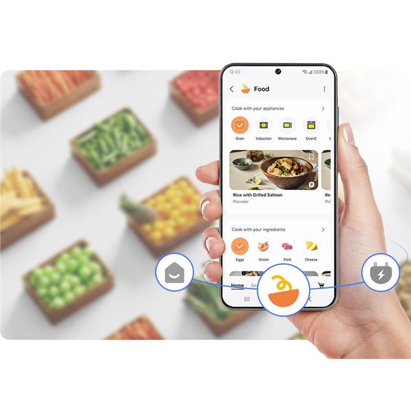 Frigorifero Samsung RS90F64EDFEF Side By SIde Nero