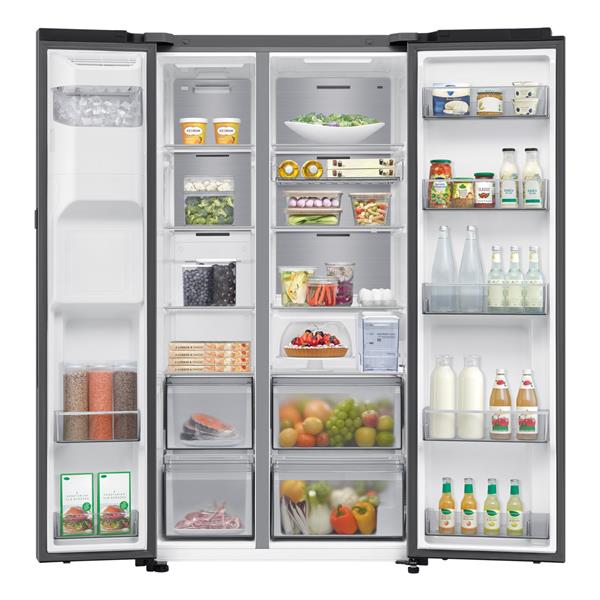 Frigorifero Samsung RS90F65EDTEF Side By Side Classe D Inox con Drink Dispenser