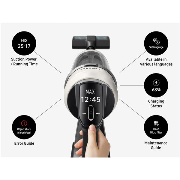 Aspirapolvere senza filo Samsung VS80F28DLP Bespoke Jet™ AI LITE pet 280W