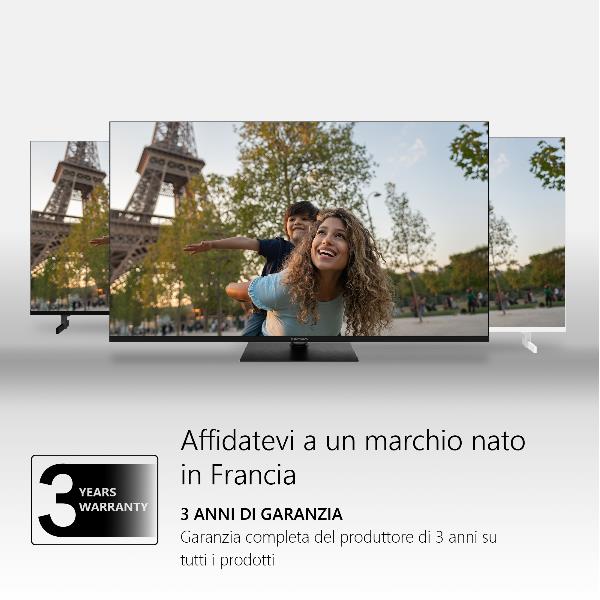 TV Thompson 55QG4S14 55" UHD 4K Smart Google TV QLED