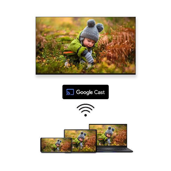 TV Thompson 55QG4S14 55" UHD 4K Smart Google TV QLED