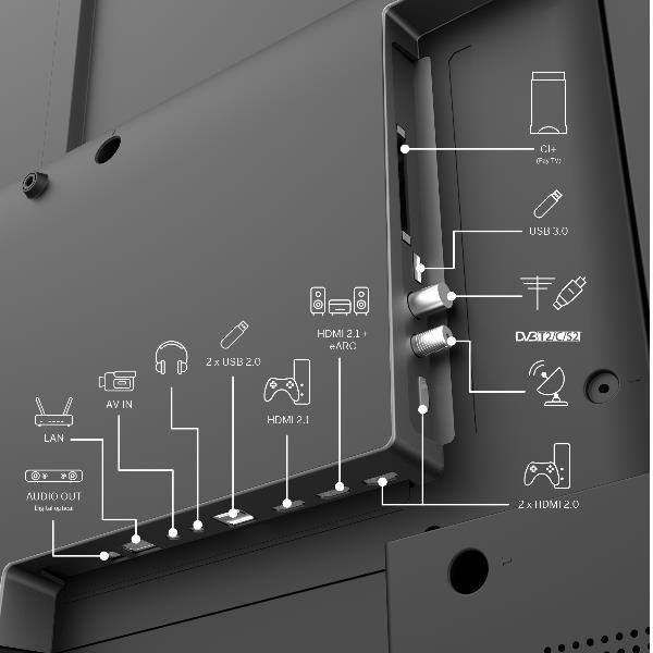 TV Thomson 50QG4S14 50" UHD 4K Smart Google TV QLED