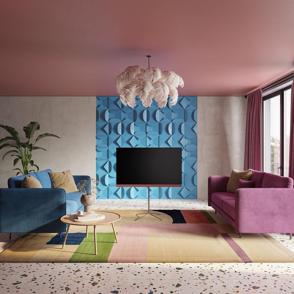 TV Loewe LWWE-43CR Smart TV 43" 4K Coral RED Ultra HD