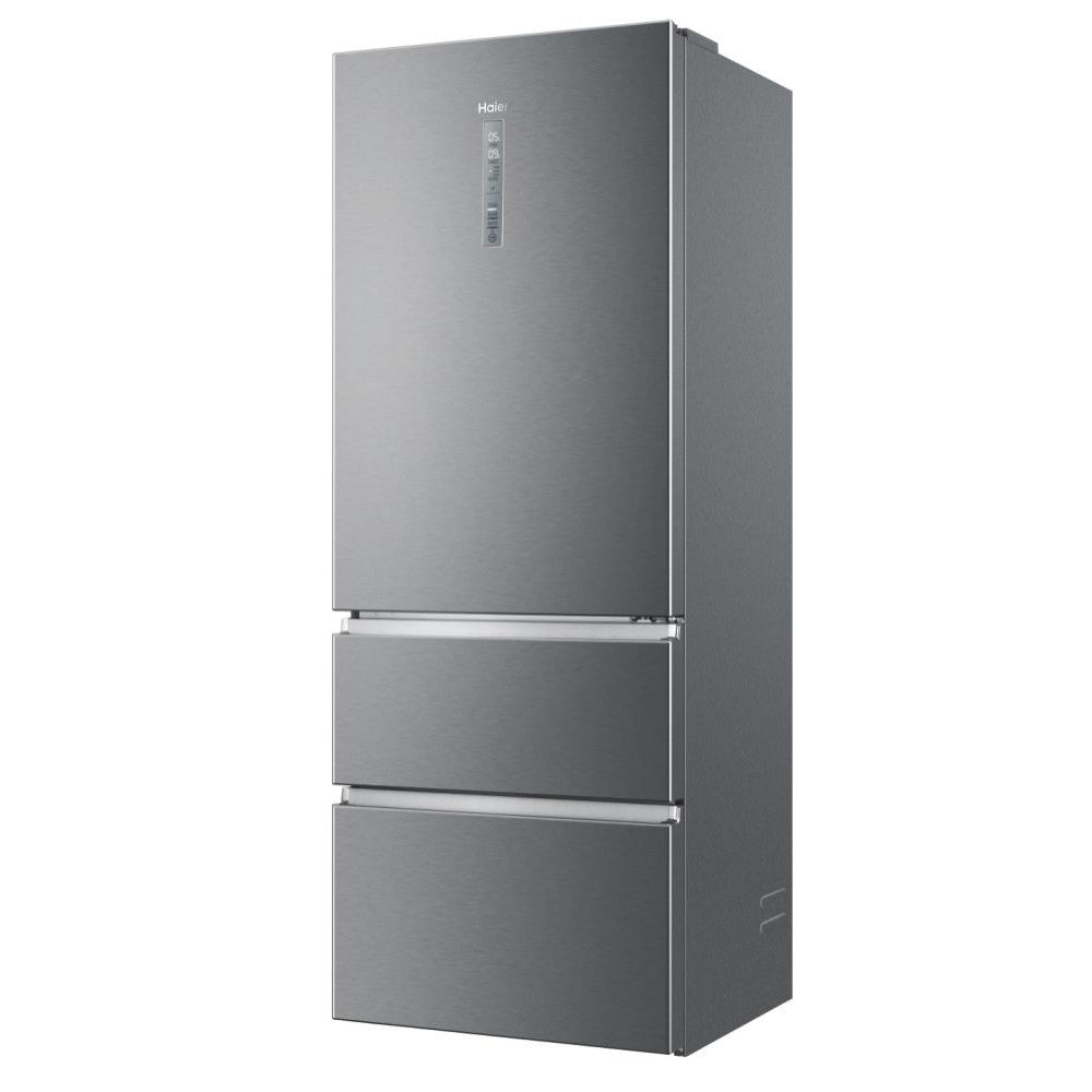 Frigorifero Haier HTOPMNE7193 Tre porte Classe E 70cm Inox Nofrost