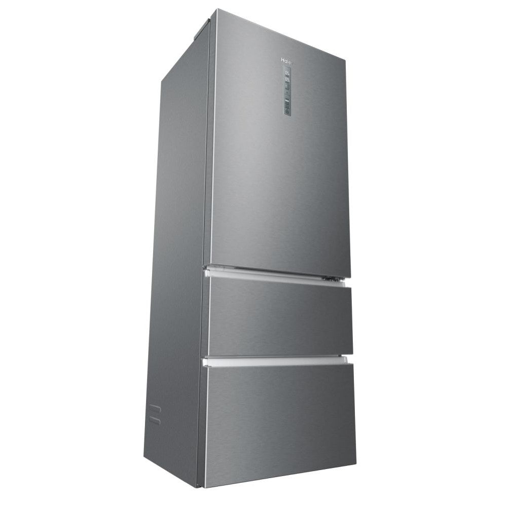 Frigorifero Haier HTOPMNE7193 Tre porte Classe E 70cm Inox Nofrost