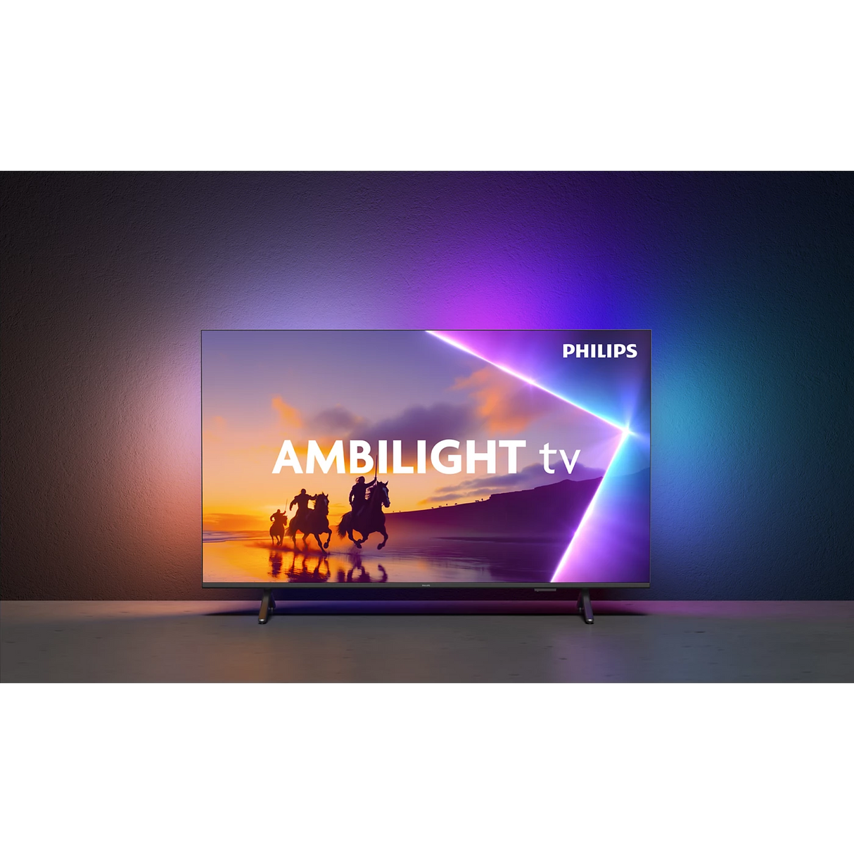 Philips TV QLED Ambilight 4K 55PUS8510/12 – 55" Full HD, Dolby Atmos, Titan OS