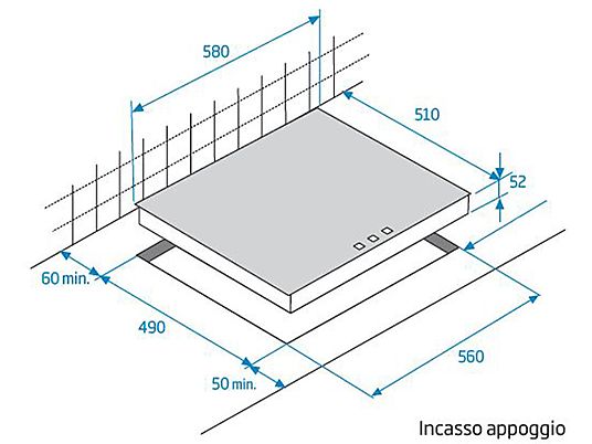 Piano Cottura Induzione Beko HII64206F2MT 60Cm 4 Zone