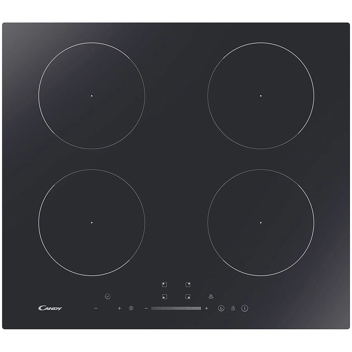 Piano Cottura Induzione Candy CIS642SCTT/1 Da Incasso Colore Nero 4 Zone