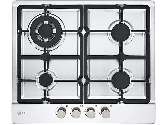 Piano Cottura A Gas LG CBGZ2414S 60Cm 4 Fuochi Acciaio Inox