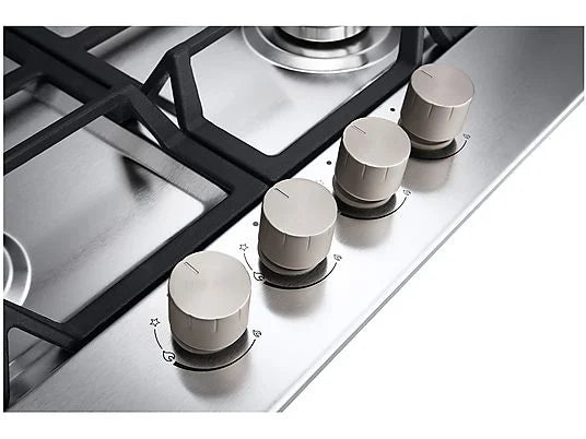 Piano Cottura A Gas LG CBGZ2414S 60Cm 4 Fuochi Acciaio Inox