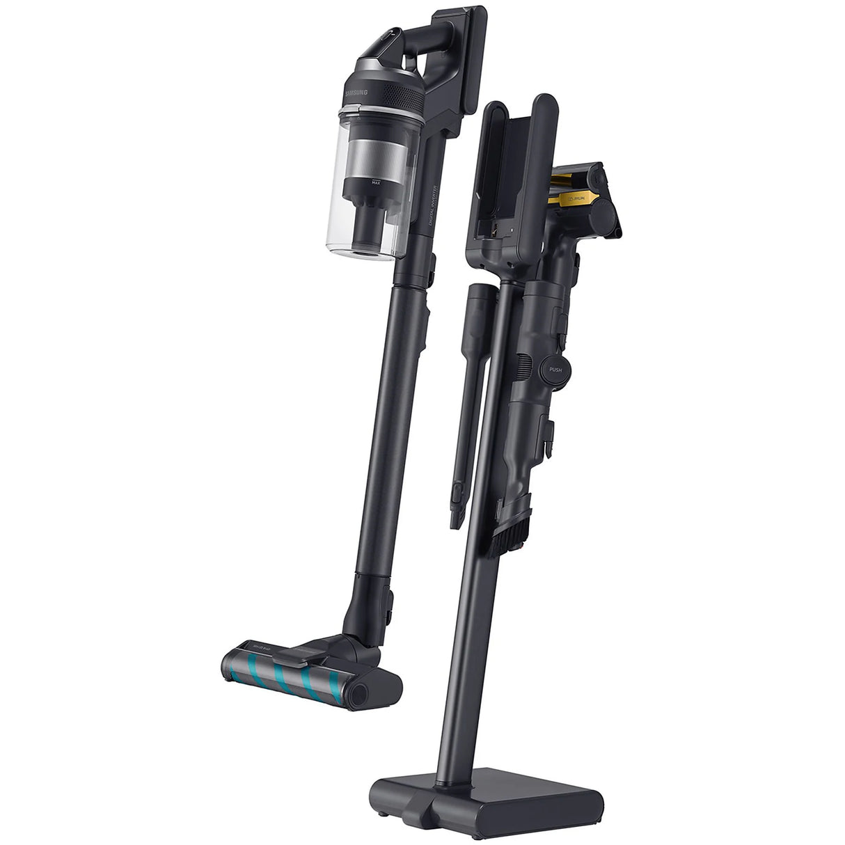 Aspirapolvere Senza Filo Samsung VS20C955CTK/WA Senza Sacco Ciclonica Potenza 210 Watt colore Nero Jet 95 Multi Extra