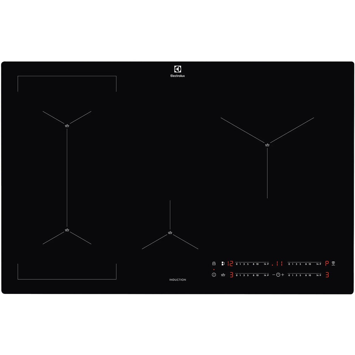Piano Cottura Induzione Electrolux EIS82449C 80Cm