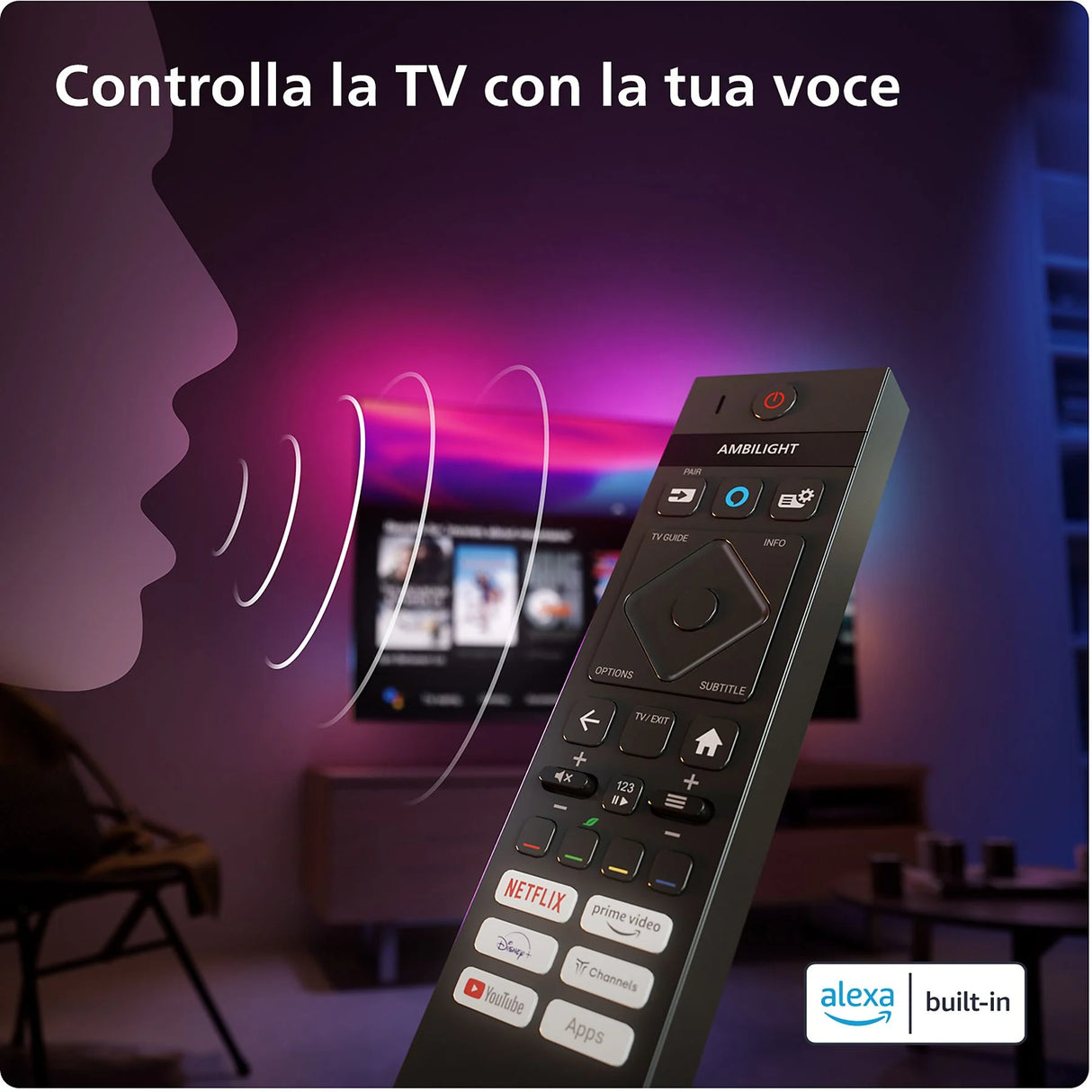 TV Philips 48OLED769/12 Smart TV 48" 4K Ultra HD Ambilight OLED Titan OS