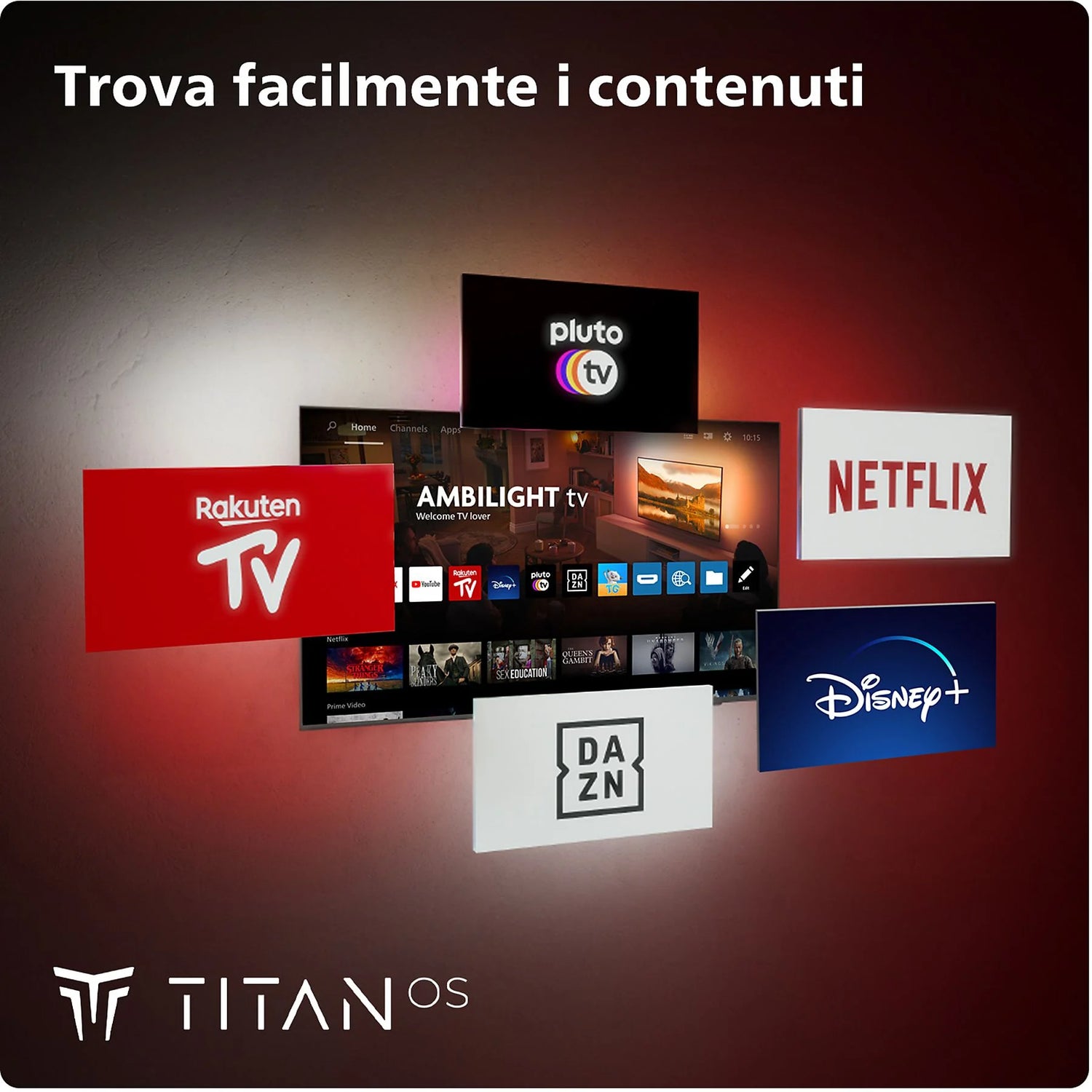 TV Philips 48OLED769/12 Smart TV 48" 4K Ultra HD Ambilight OLED Titan OS