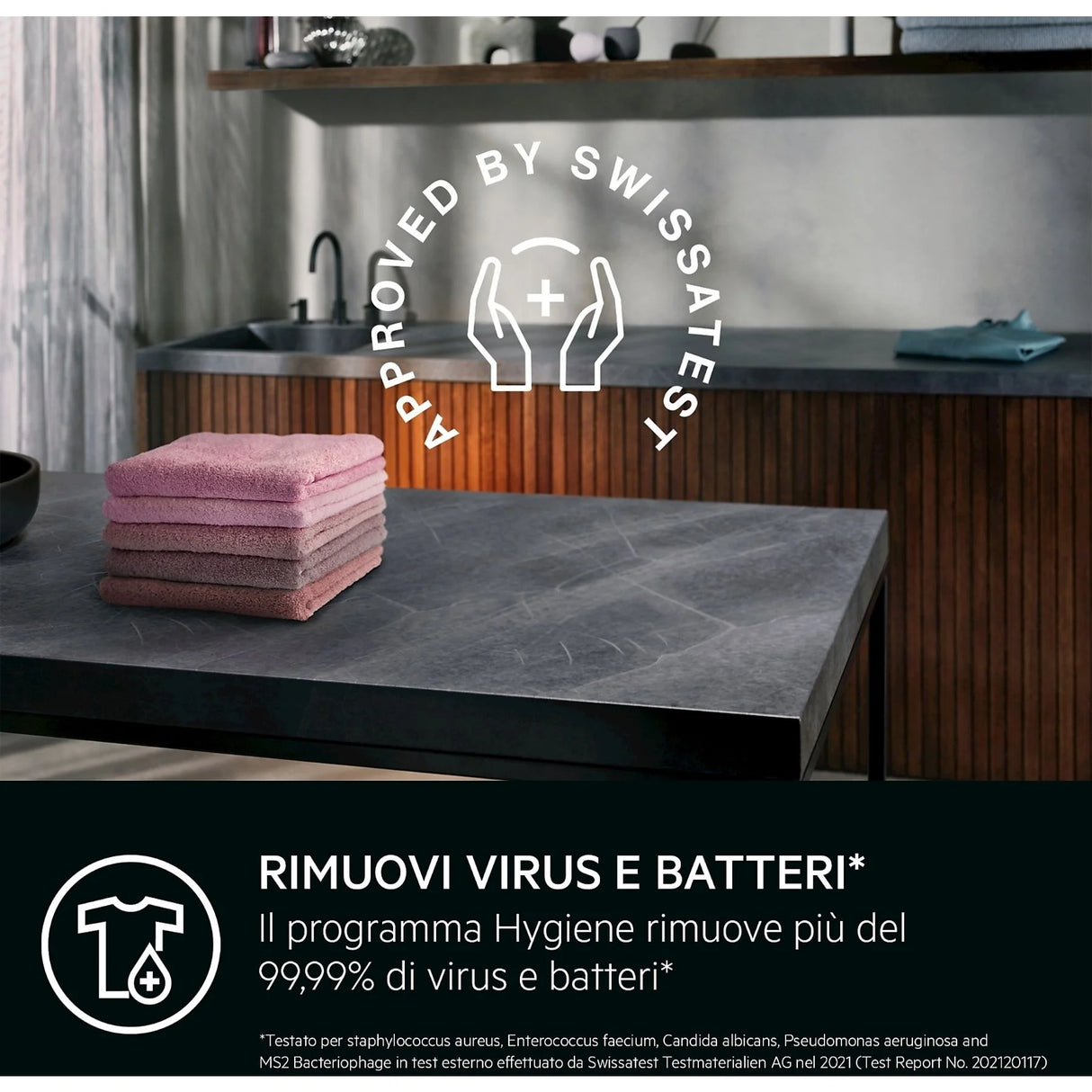 Lavatrice AEG LR7FD104B Carica Frontale 10kg Classe A-40% 1400giri Motore Inverter