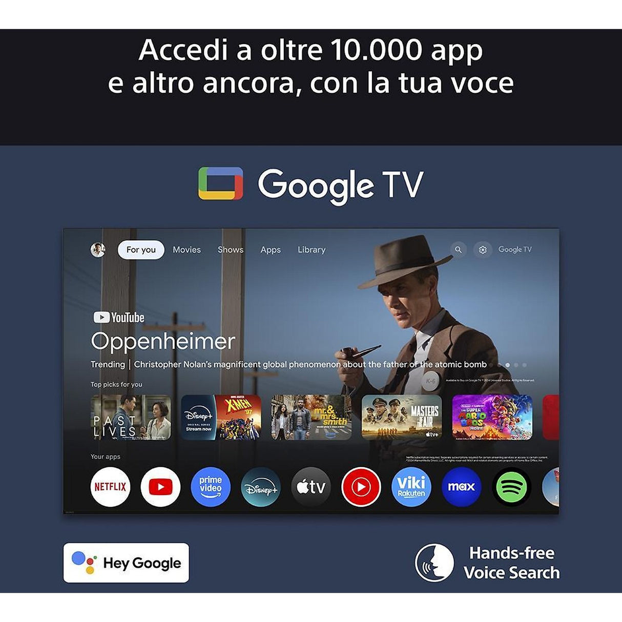 TV Sony K55XR8M25BP.CEI Google TV 55" QD-OLED 4K