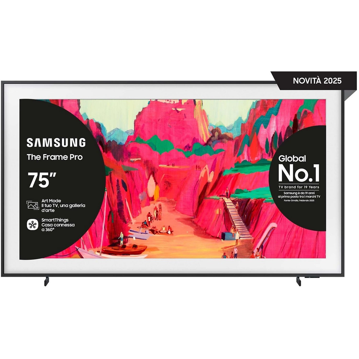 TV Samsung QE75LS03FWUXZT Smart TV 75" Neo QLED The Frame Pro
