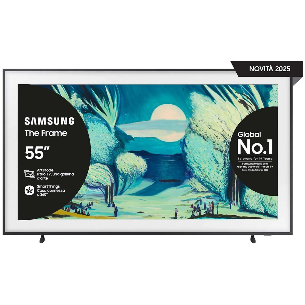TV Samsung QE55LS03FAUXZT 55" The Frame Vision AI TV