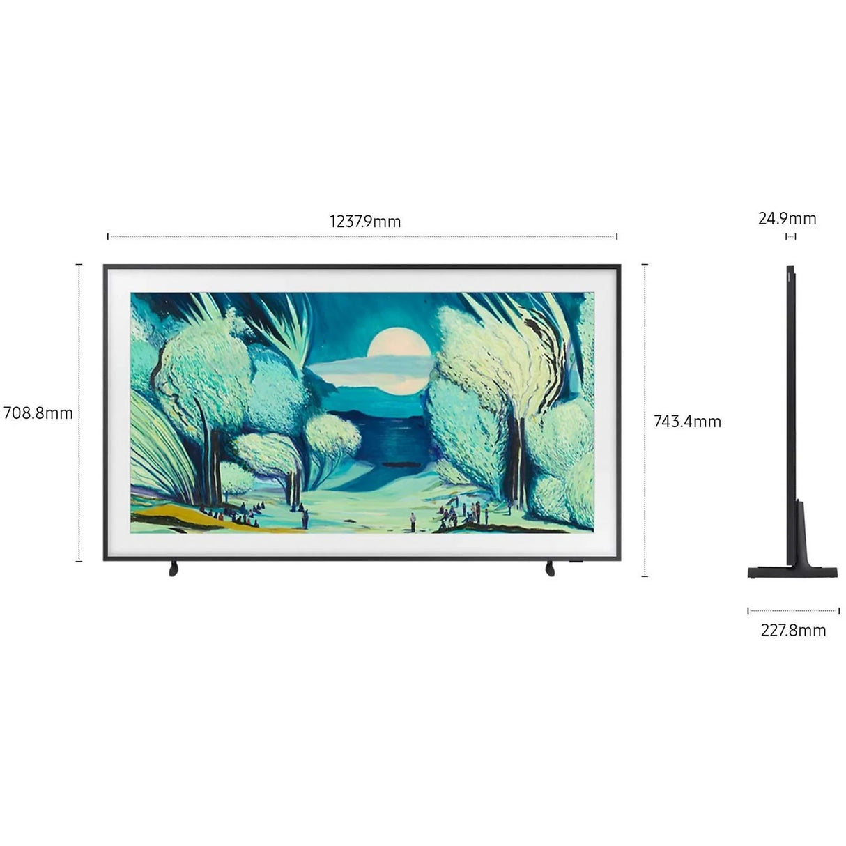 TV Samsung QE55LS03FAUXZT 55" The Frame Vision AI TV