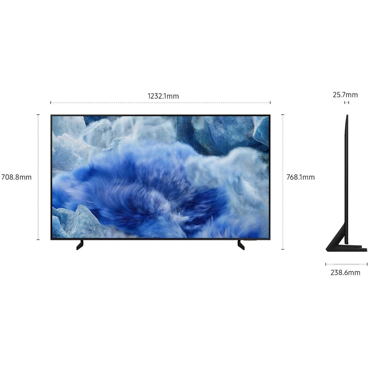 TV Samsung QE55Q8FAAUXZT QLED 4K 55" Smart TV UHD