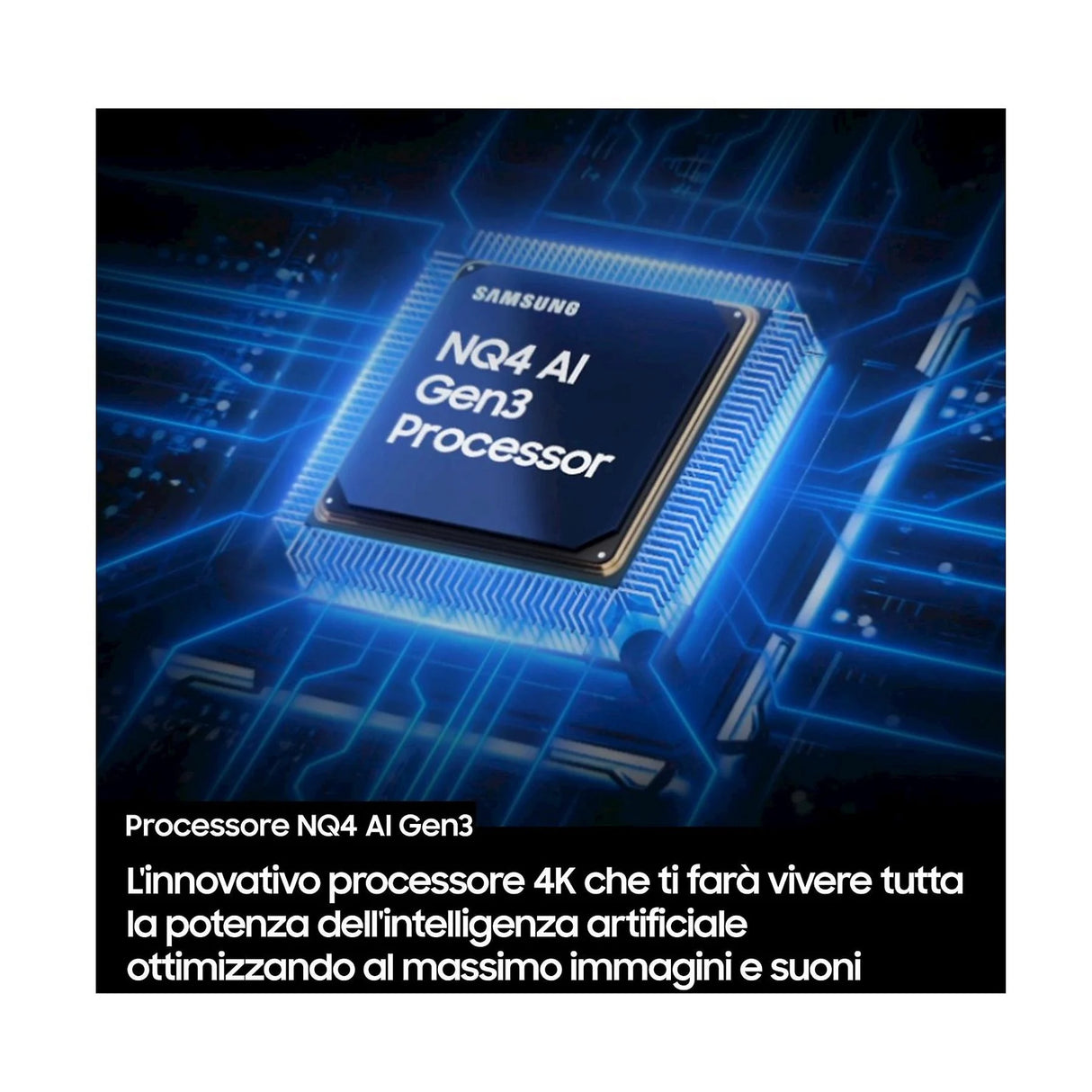 TV Samsung QE98QN90FATXZT 98" NEO QLED 4K Processore NQ4 AI Gen3 Upscaling Pro