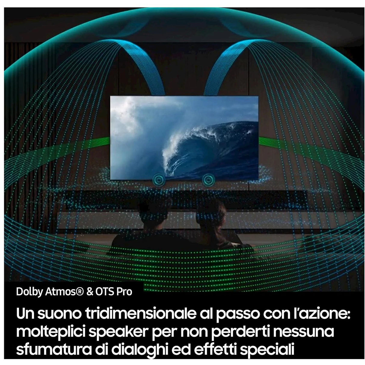 TV Samsung QE65S90FATXZT 65" OLED Wi-Fi 4K AI Upscaling Pro