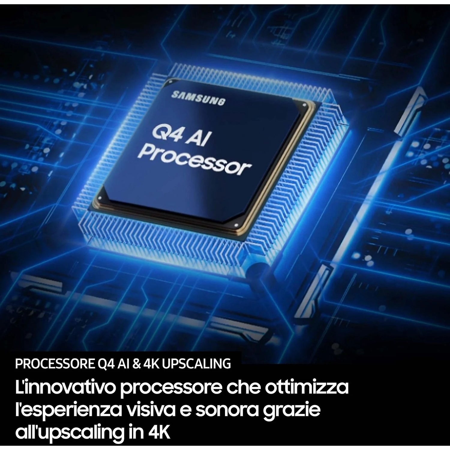 TV Samsung QE55Q7F5AUXZT 55" QLED Processore Q4 AI Quantum Dot Smart TV