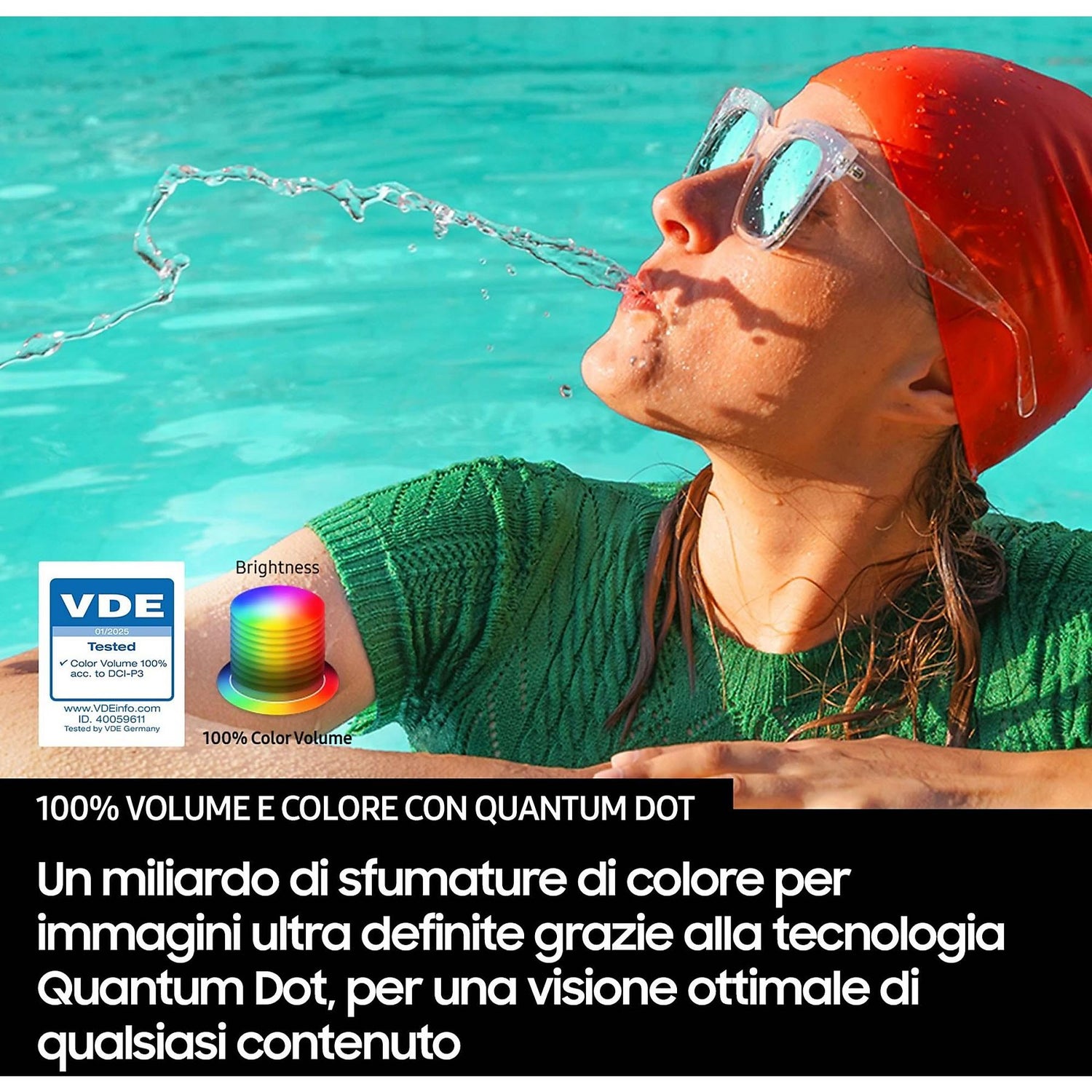 TV Samsung QE55Q7F5AUXZT 55" QLED Processore Q4 AI Quantum Dot Smart TV