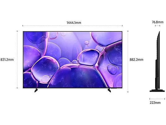TV Samsung UE65U8000FUXZT Crystal UHD 4K 65" Vision AI Smart TV
