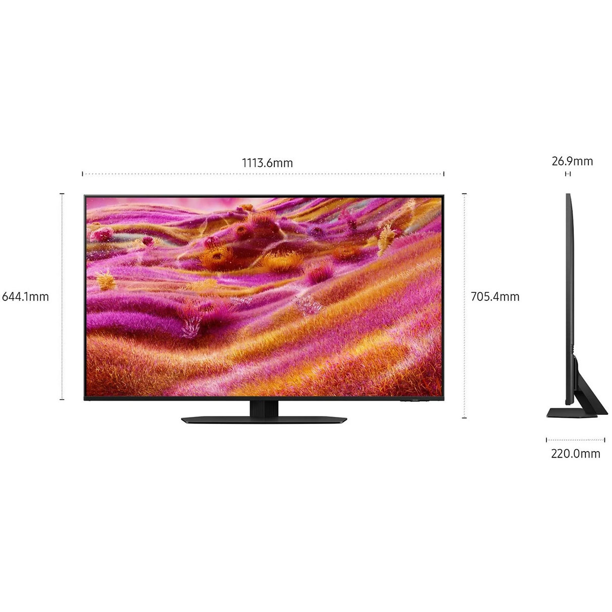 TV Samsung 50" NEO QLED 4K AI Upscaling Pro HDR+
