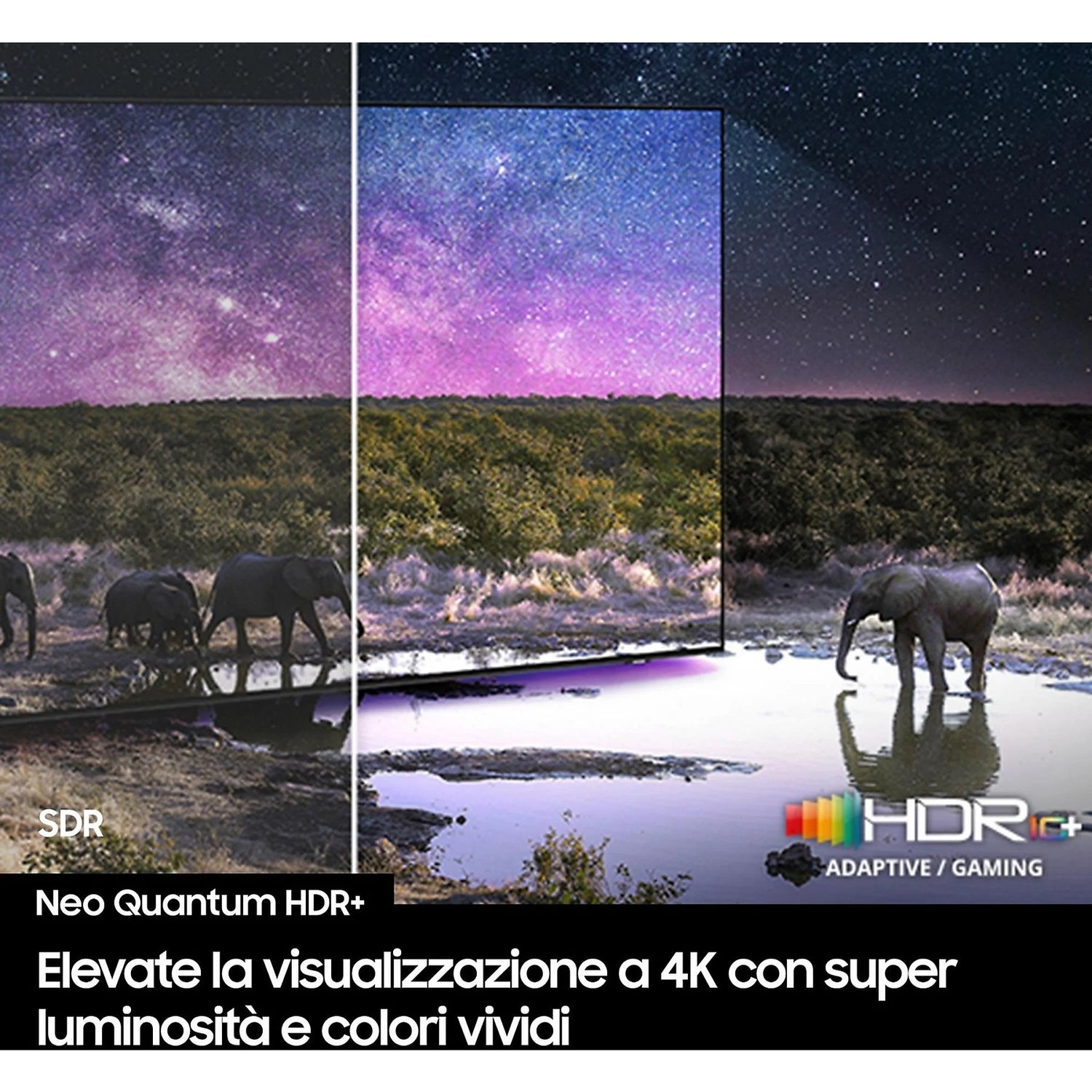 TV Samsung 50" NEO QLED 4K AI Upscaling Pro HDR+