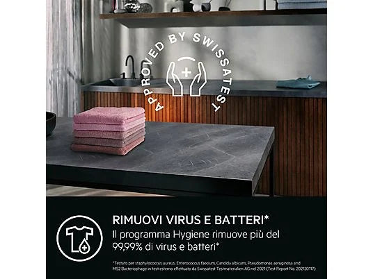 Lavatrice AEG LR7FD114B Carica Frontale 11Kg Classe A-60% Motore Inverter 1400giri