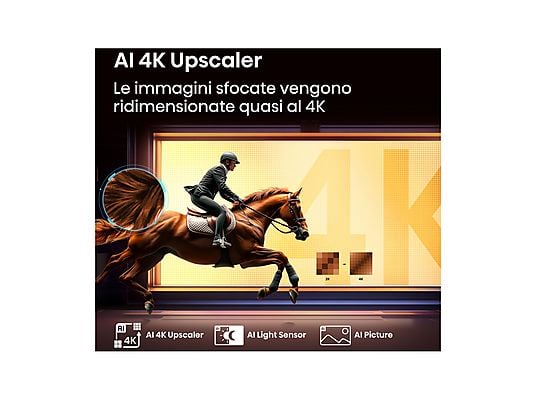 TV Hisense 85E7Q QLED 85 " 4K Smart HDR Dolby Vision Atmos Classe E