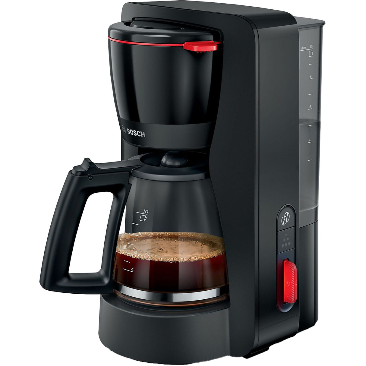 Macchina Caffè Americano Bosch TKA3M133 MyMoment Colore Nero 1.4 Litri Caraffa in Vetro