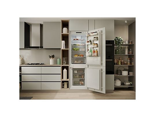 Frigorifero Combinato Candy CNBQL3518EV 177,2 cm 4 ripiani Rumorosità 35 dB(A) Bianco Classe E