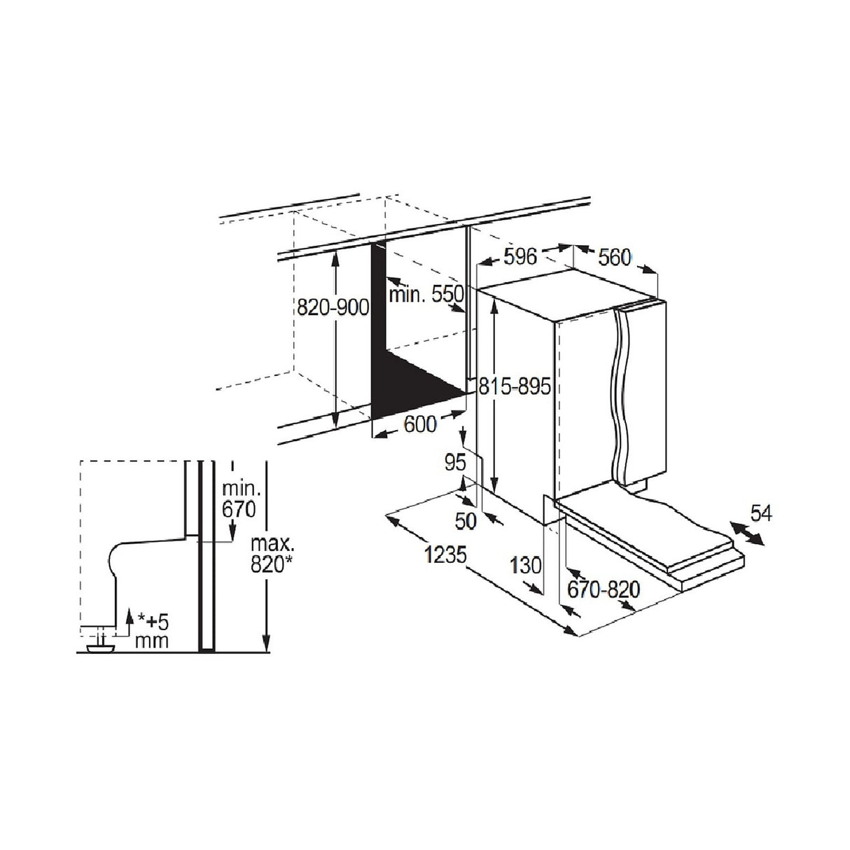 Lavastoviglie da incasso Electrolux E82LX220S 14 coperti Serie 800 QuickSelect AirDry WiFi Classe A