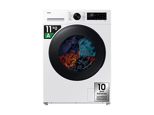 Lavasciuga Samsung WD11DG5B15BEET 11 kg / 6 kg 1400 rpm Caricamento Frontale Classe D