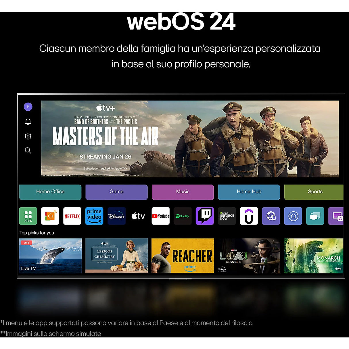 TV LG 43NANO82T6B.API 43" NanoCell 82T 4K UHD Webos24 AI