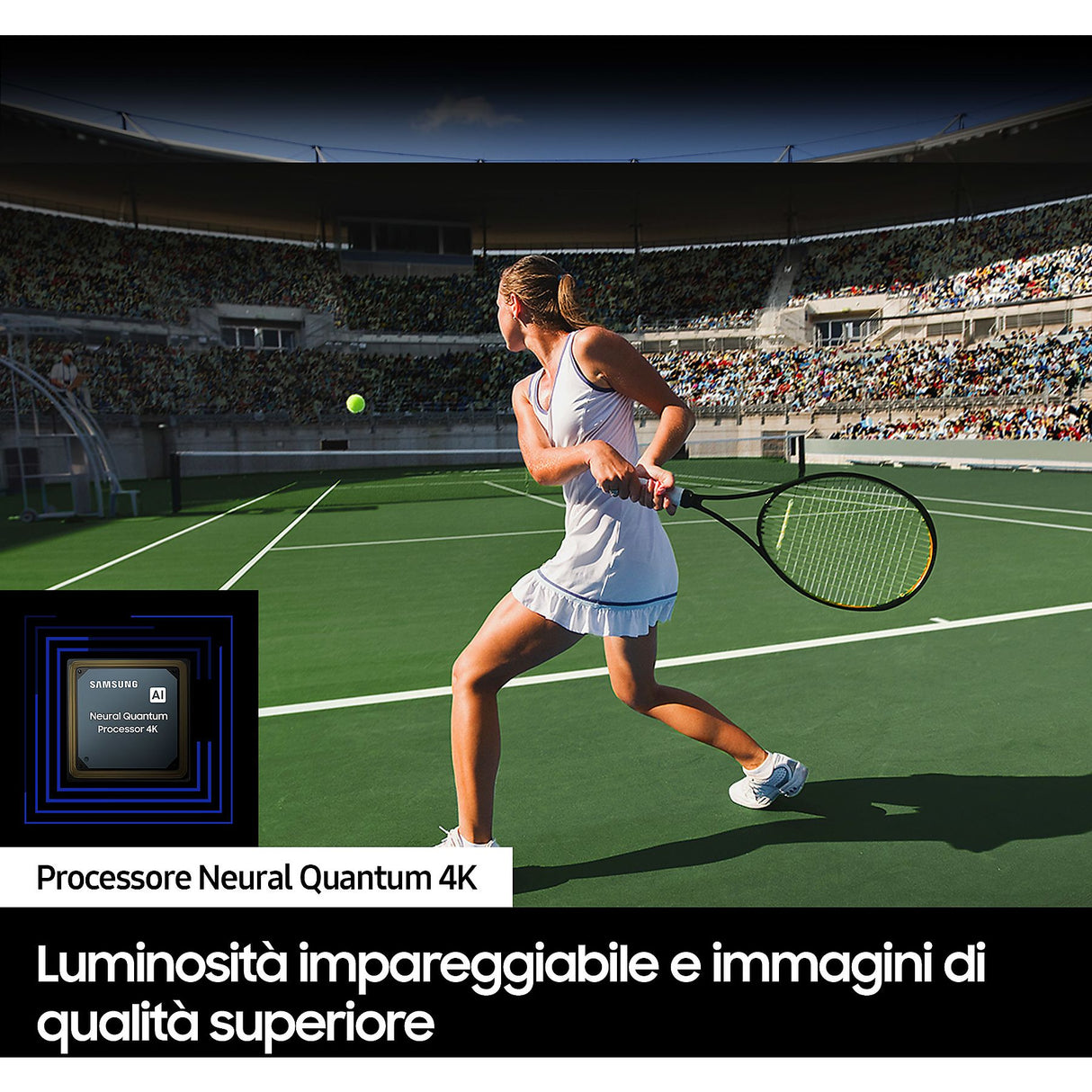 TV Samsung QE77S90CATXZT 77" Processore Neural Quantum 4K Quantum HDR QD-OLED