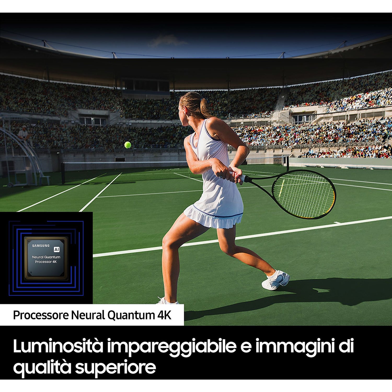 TV Samsung QE77S90CATXZT 77" Processore Neural Quantum 4K Quantum HDR QD-OLED
