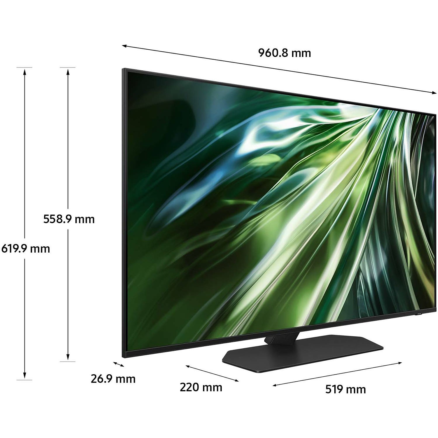 TV Samsung QE43QN90DATXZT UHD 4K 43" TV Neo QLED