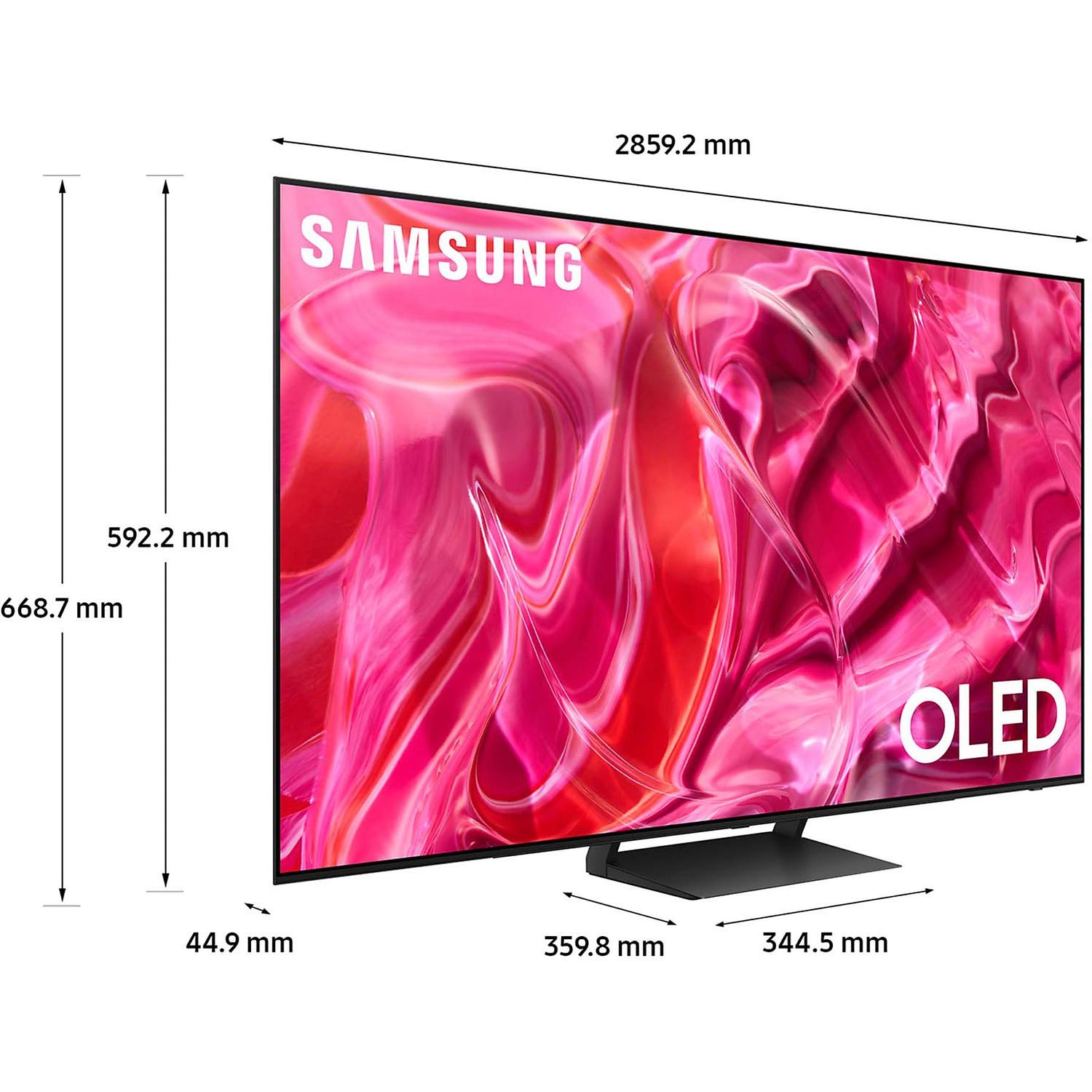TV Samsung QE77S90CATXZT 77" Processore Neural Quantum 4K Quantum HDR QD-OLED