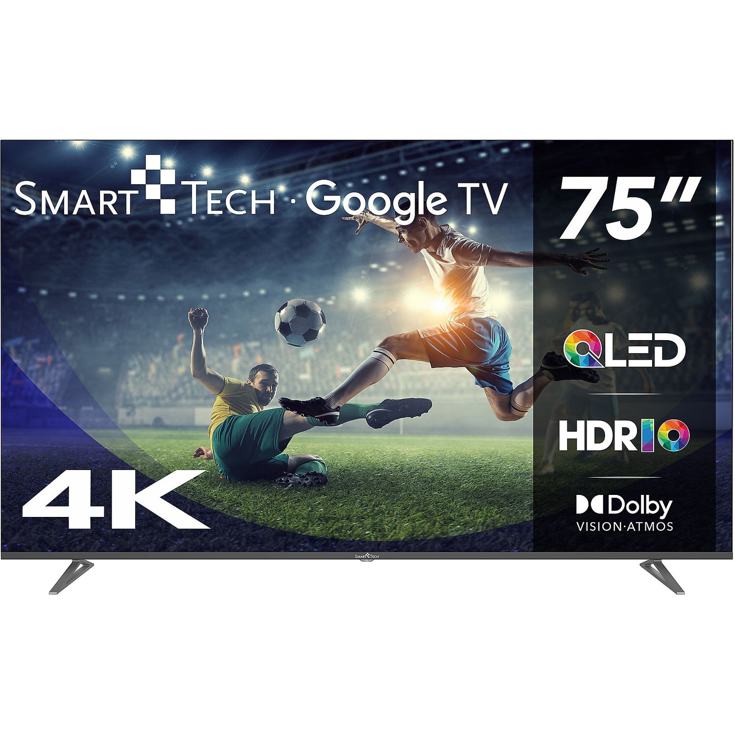 TV Smart Tech 75QG03H QLED 4K UHD 75" Quantum Dot LED Google TV