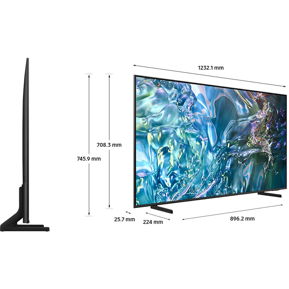 TV Samsung QE55Q64DAUXZT 55" 4K SERIE Q64D QLED UHD Sistema Operativo Tizen