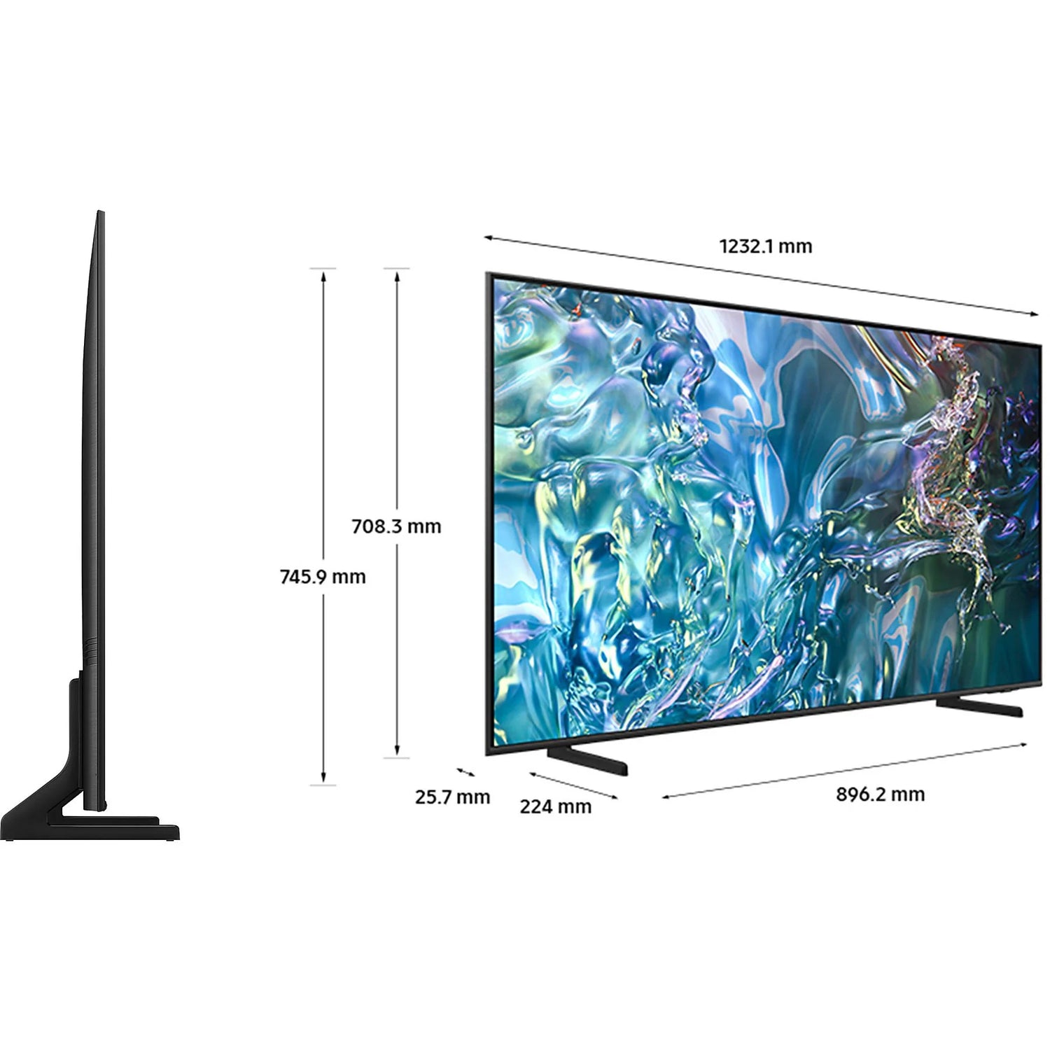 TV Samsung QE55Q64DAUXZT 55" 4K SERIE Q64D QLED UHD Sistema Operativo Tizen