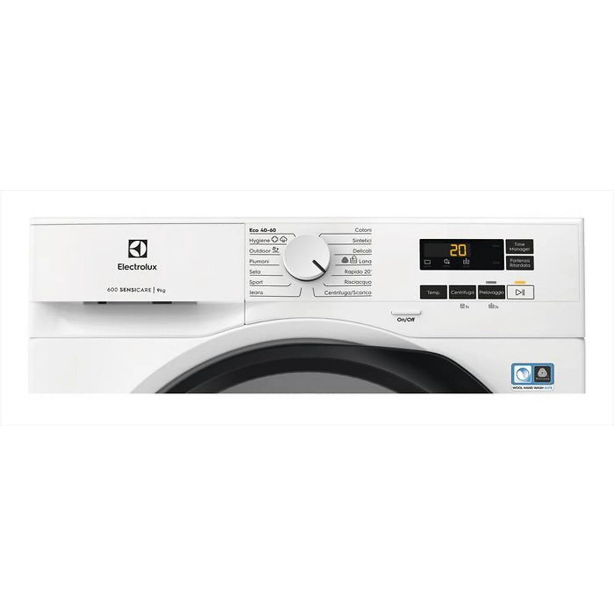Lavatrice Electrolux EW6F19G Carica Frontale 9 Kg Classe A Sensi Care