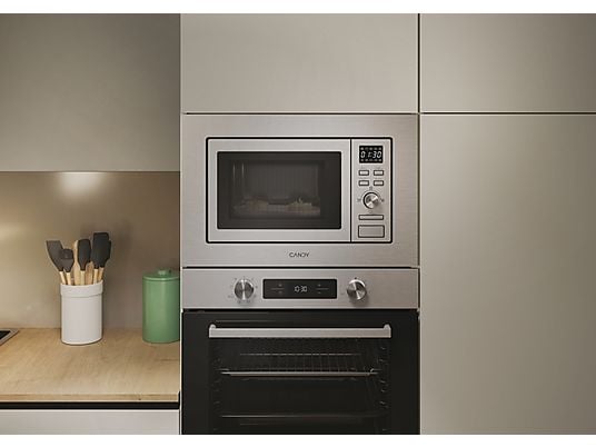 Microonde Candy CA20FMW7NG 20L Incasso Acciaio Inox Grill 1000W