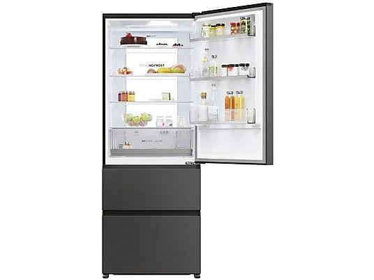Frigorifero Combinato Haier HTR5719ENPT 528 l Classe E Nero